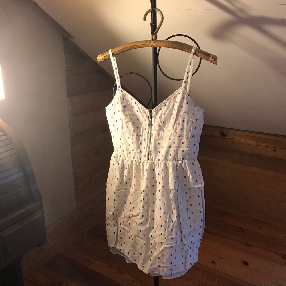 BeBop Cream Primary Color Mini Dress, GUC, XL